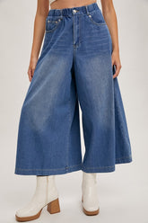 The Denim Culotte (med denim)